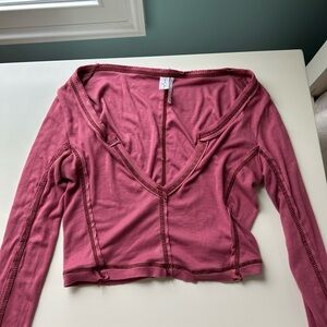 Urban outfitters out from under burgundy long sleeve. Size small ( worn once)